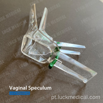 Especulum vaginal estéril descartável médico